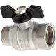 Hydroland ZAWÓR KULOWY WODNY TYTAN 3/4" MOTYL N/W // ZKW-20-WN-M-H-TYTAN 10587970 5900308734421