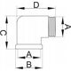 Hydroland KOLANKO CHROM "7" 10 // ŁC.K.7.10 10588554 5900308732564