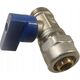 Hydroland Z.KUL.PEX.N ZAWÓR KULOWY Z DŁAWIKIEM MINI PEX 1/2GZX16X1/2" NIEBIESKI // PX-ZKW-MINI-PEX-N 10590009 5900308746844