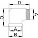 Hydroland KOLANKO MOSIĄDZ 1/2 "7 // ŁM.K.7.15 10598657 5900308733011