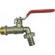 Hydroland ZAWÓR CZERP.KULOWY ZE ZŁĄCZKĄ 1/2" DŁAWIK "H" // ZKC-15-R-H 10599700 5900308737118