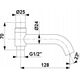 Wylewka KFA 835-670-00 MOZA WYLOT WANNOWY DO DESZCZOWNICY CHROM // B-67-WYLOT 10599709 5907571831765
