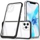 Hurtel Clear 3in1 etui do iPhone 11 Pro Max żelowy pokrowiec z ramką czarny 10757579 9145576242308