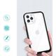 Hurtel Clear 3in1 etui do iPhone 11 Pro Max żelowy pokrowiec z ramką czarny 10757579 9145576242308