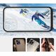 Hurtel Clear 3in1 etui do iPhone 12 Pro Max żelowy pokrowiec z ramką czarny 10757580 9145576242421