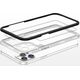 Hurtel Clear 3in1 etui do iPhone 12 Pro Max żelowy pokrowiec z ramką czarny 10757580 9145576242421