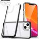 Hurtel Clear 3in1 etui do iPhone 13 mini żelowy pokrowiec z ramką czarny 10757581 9145576242452