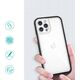 Hurtel Clear 3in1 etui do iPhone 12 Pro żelowy pokrowiec z ramką czarny 10757587 9145576242391