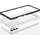 Hurtel Clear 3in1 etui do Samsung Galaxy A32 5G żelowy pokrowiec z ramką czarny 10757591 9145576242698