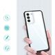 Hurtel Clear 3in1 etui do Samsung Galaxy S21+ 5G (S21 Plus 5G) żelowy pokrowiec z ramką czarny 10757595 9145576242841