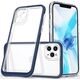 Hurtel Clear 3in1 etui do iPhone 11 Pro Max żelowy pokrowiec z ramką niebieski 10757614 9145576242315