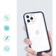 Hurtel Clear 3in1 etui do iPhone 11 Pro Max żelowy pokrowiec z ramką niebieski 10757614 9145576242315