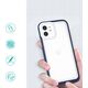 Hurtel Clear 3in1 etui do iPhone 12 żelowy pokrowiec z ramką niebieski 10757616 9145576242377