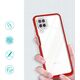 Hurtel Clear 3in1 etui do Samsung Galaxy A12 5G żelowy pokrowiec z ramką czerwony 10757630 9145576242599