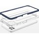 Hurtel Clear 3in1 etui do Samsung Galaxy A22 5G żelowy pokrowiec z ramką niebieski 10757631 9145576242612