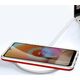 Hurtel Clear 3in1 etui do Samsung Galaxy A32 5G żelowy pokrowiec z ramką czerwony 10757636 9145576242711