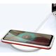 Hurtel Clear 3in1 etui do Samsung Galaxy A22 4G żelowy pokrowiec z ramką czerwony 10757638 9145576242650