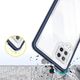 Hurtel Clear 3in1 etui do Samsung Galaxy A42 5G żelowy pokrowiec z ramką niebieski 10757639 9145576242735