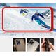 Hurtel Clear 3in1 etui do Samsung Galaxy A72 4G żelowy pokrowiec z ramką czerwony 10757645 9145576242803