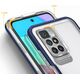 Hurtel Clear 3in1 etui do Xiaomi Redmi 10 żelowy pokrowiec z ramką niebieski 10757664 9145576243091