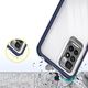 Hurtel Clear 3in1 etui do Xiaomi Redmi 10 żelowy pokrowiec z ramką niebieski 10757664 9145576243091