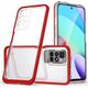 Hurtel Clear 3in1 etui do Xiaomi Redmi 10 żelowy pokrowiec z ramką czerwony 10757665 9145576243107
