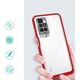 Hurtel Clear 3in1 etui do Xiaomi Redmi 10 żelowy pokrowiec z ramką czerwony 10757665 9145576243107