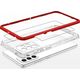 Hurtel Etui Clear 3in1 etui do Samsung Galaxy A33 5G żelowy pokrowiec z ramką czerwony 10757669 9145576244500
