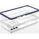 Hurtel Etui Clear 3in1 etui do Samsung Galaxy A33 5G żelowy pokrowiec z ramką niebieski 10757670 9145576244494