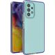 Hurtel Spring Case pokrowiec żelowe etui z kolorową ramką do Samsung Galaxy A73 ciemnoniebieski 10757690 9145576244258
