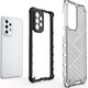Hurtel Honeycomb etui pancerny pokrowiec z żelową ramką Samsung Galaxy A33 5G niebieski 10757737 9145576244760