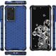 Hurtel Honeycomb etui pancerny pokrowiec z żelową ramką Samsung Galaxy S22 Ultra niebieski 10757744 9145576244883