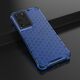 Hurtel Honeycomb etui pancerny pokrowiec z żelową ramką Samsung Galaxy S22 Ultra niebieski 10757744 9145576244883