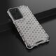 Hurtel Honeycomb etui pancerny pokrowiec z żelową ramką Samsung Galaxy S22 Ultra przezroczysty 10757745 9145576244890