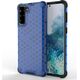 Hurtel Honeycomb etui pancerny pokrowiec z żelową ramką Samsung Galaxy S22 niebieski 10757747 9145576244944