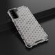 Hurtel Honeycomb etui pancerny pokrowiec z żelową ramką Samsung Galaxy S22+ (S22 Plus) przezroczysty 10757751 9145576244920