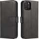Hurtel Magnet Case elegancki futerał etui pokrowiec z klapką i funkcją podstawki OnePlus Nord N20 5G czarny 10757800 9145576246061