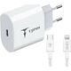 Ładowarka T-Phox iSpeed 1x USB-C 3 A 10758391 6972165647588