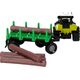 Mega Creative Moje ranczo Traktor z przyczepą 25 cm ze światłem i dźwiękami 10761357 5904335826487