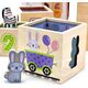 Viga Toys VIGA Drewniana Piramidka Układanka Klocki Sorter 10801526 6971608445729