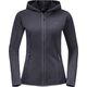 Jack Wolfskin Bluza damska Baiselberg Hooded Fz W graphite r. L (1710771_1388) 10804401 4064993561739