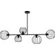 Lampa wisząca Sigma Sufitowa lampa loftowa Madam 32368 metalowy zwis nad łóżko czarny 10899929 5907554419461