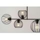 Lampa wisząca Sigma Sufitowa lampa loftowa Madam 32368 metalowy zwis nad łóżko czarny 10899929 5907554419461