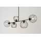 Lampa wisząca Sigma Sufitowa lampa loftowa Madam 32368 metalowy zwis nad łóżko czarny 10899929 5907554419461