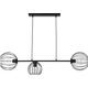 Lampa wisząca Sigma Zwis na listwie Madam 32370 czarna lampa wisząca metalowe pręty 10899933 5907554419485