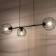 Lampa wisząca Sigma Zwis na listwie Madam 32370 czarna lampa wisząca metalowe pręty 10899933 5907554419485