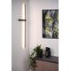Kinkiet Lucide Nowoczesna lampa ścienna Segin listwa LED 10W 2700K metal czarna 10899985 5411212126917