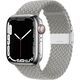 Crong Crong Wave Band - Pleciony pasek do Apple Watch 42/44/45 mm (jasny szary) 11089214 5904310701549