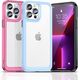 Hurtel Outer Space Case etui do iPhone 12 Pro Max sztywny pokrowiec z żelową ramką czerwony 11101124 9145576248485