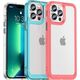 Hurtel Outer Space Case etui do iPhone 12 Pro Max sztywny pokrowiec z żelową ramką niebieski 11101125 9145576248478